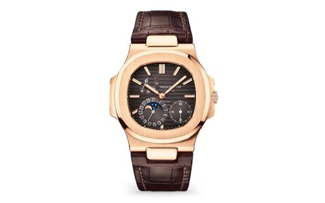 patek philippe leather strap brown gold|patek philippe replacement leather strap.